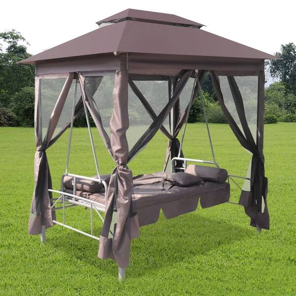 Shop Vidaxl Gazebo Swing Chair Garden Outdoor Patio Porch Seat