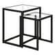 preview thumbnail 23 of 26, Rocco Rectangular Nested Side Table - 22" Wide