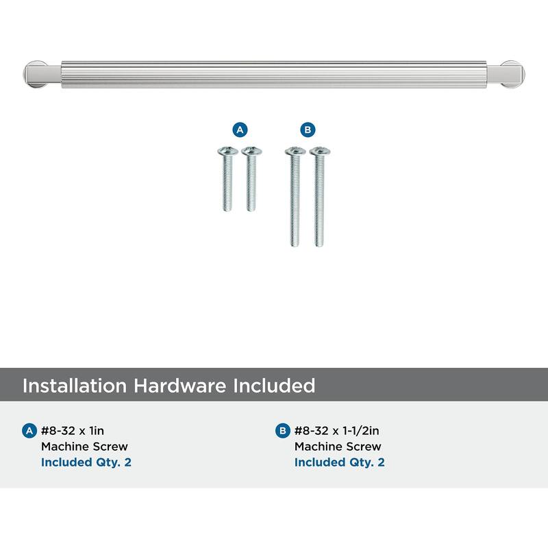 Amerock BP37648 Ballard 10-1/16" Center to Center Fluted Handle