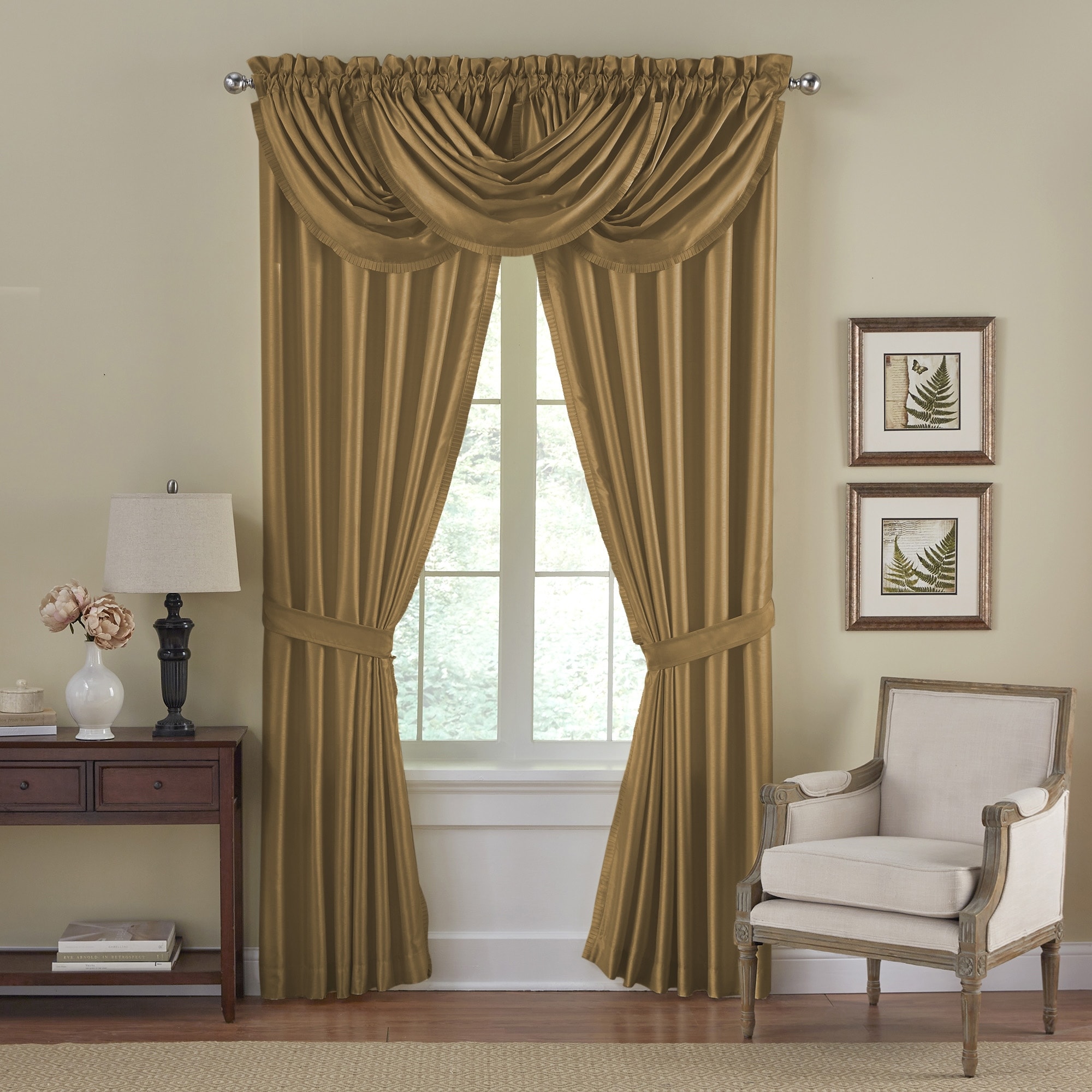 Elrene Versailles Pleated Blackout Curtain Panel - Picture 10 of 25