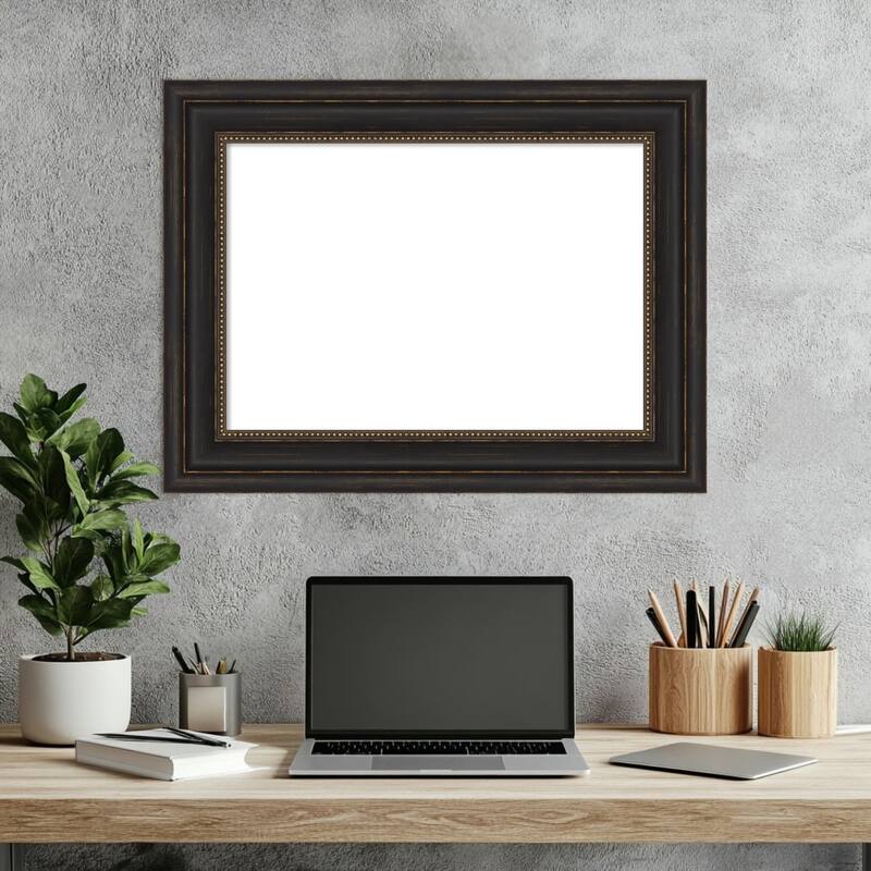 Amanti Art Accent Bronze Framed Dry Erase Magnetic Board
