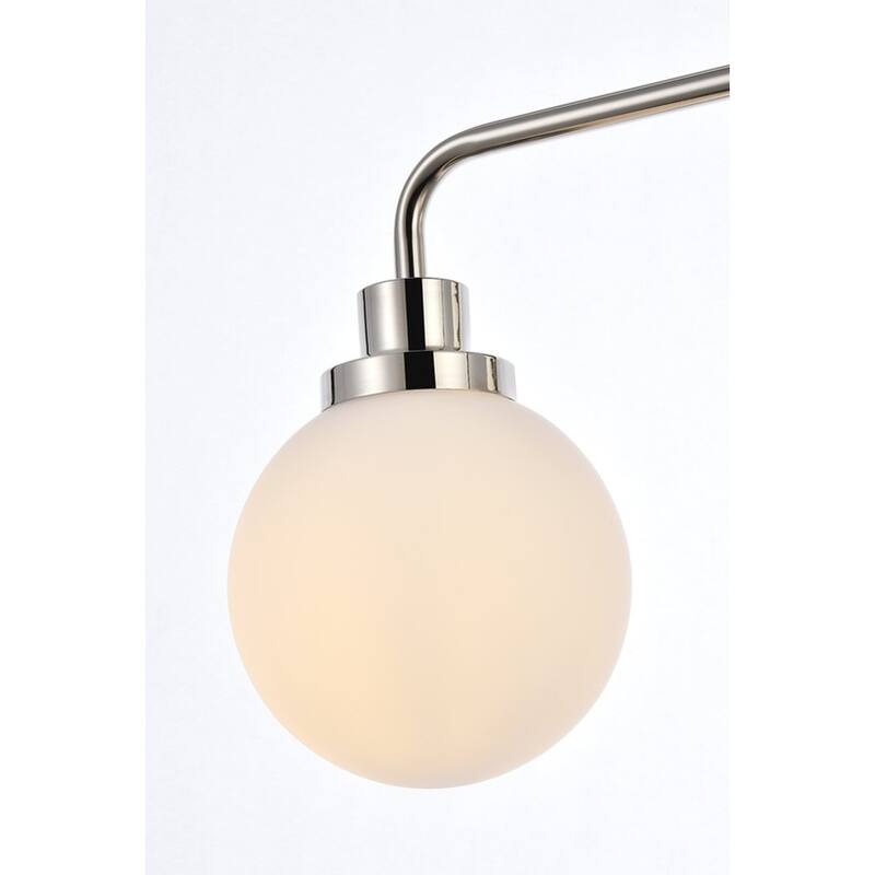 Hudson 2-light Bath Sconce with Frosted Shade