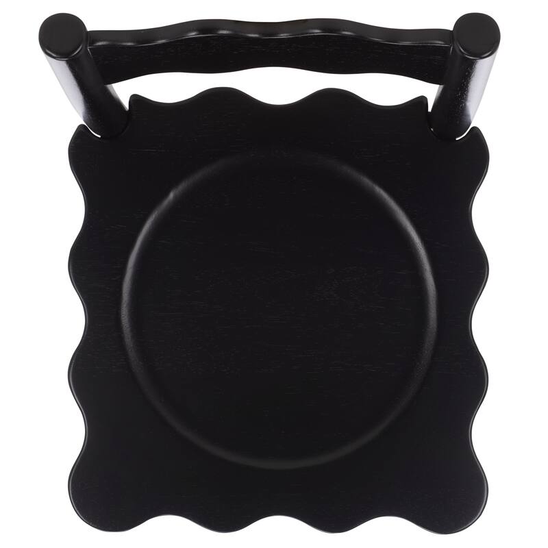 SAFAVIEH Home Nolly Scallop Dining Chair (Set of 2) - 20"W x 19"D x 34"H