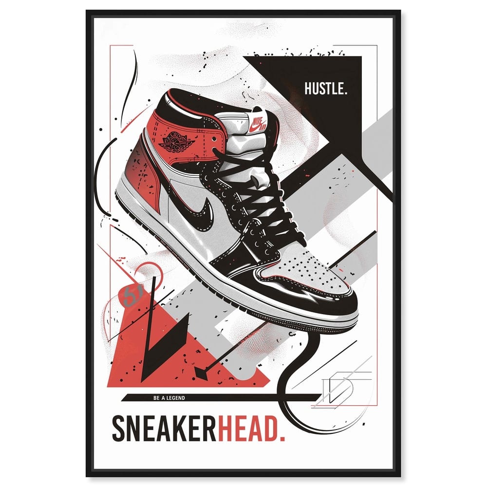 Stylish Sneakerhead Canvas by Art Remedy