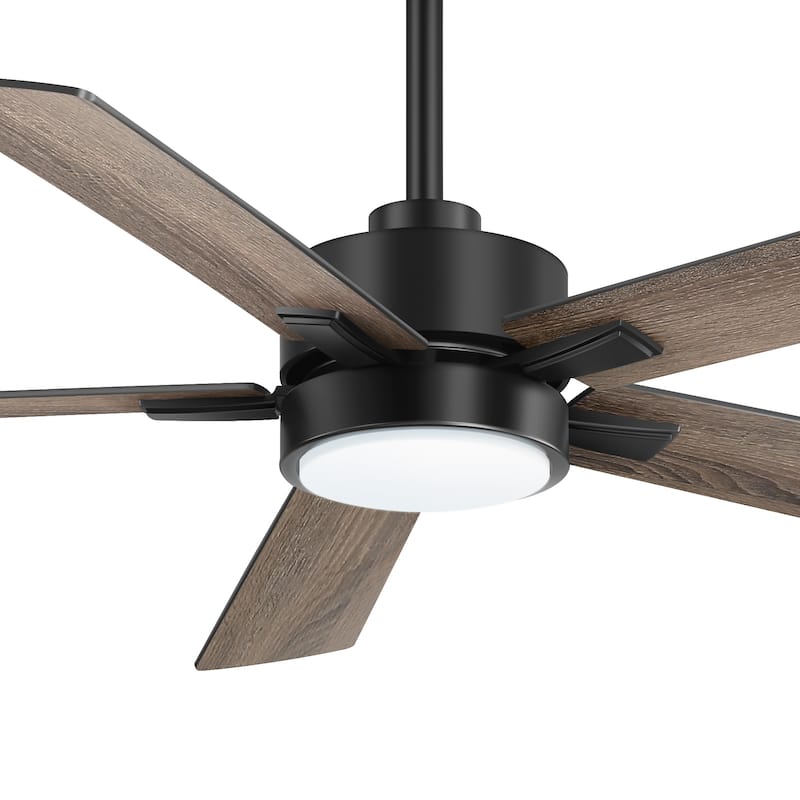 52 inch 5 Blade LED Ceiling Fan with Remote and Light Kit