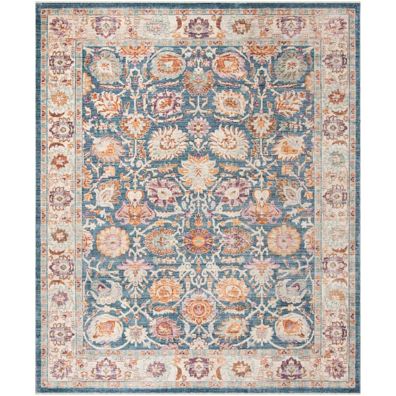 SAFAVIEH Illusion Brooke Vintage Boho Oriental Viscose Rug with