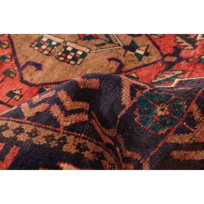 ECARPETGALLERY Hand-knotted Konya Anatolian Dark Navy, Red Wool Rug - 3'3 x 9'10