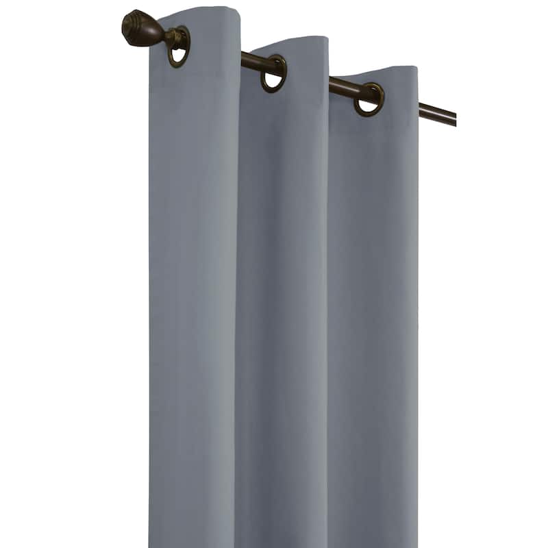 ThermaLogic Weathermate Insulated Grommet Extra Wide Curtain Panel - Pair