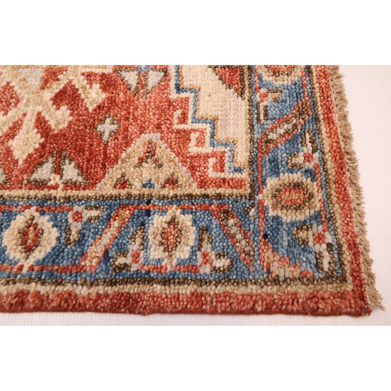 ECARPETGALLERY Hand-knotted Jules Serapi Dark Copper Wool Rug - 2'7 x 9'10