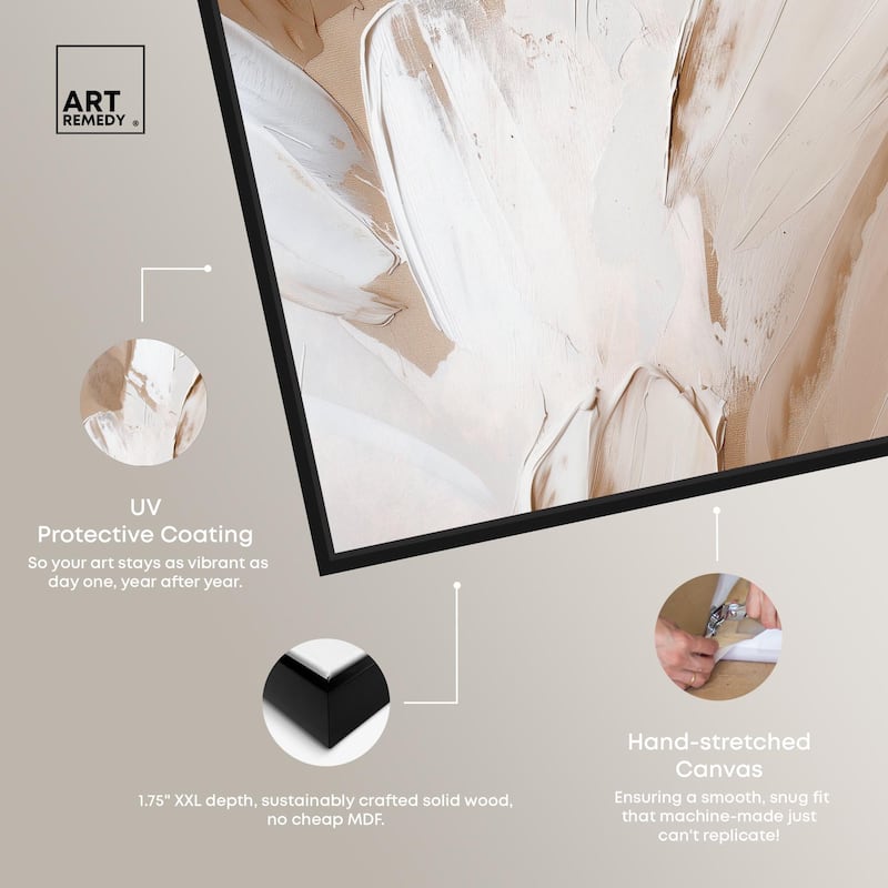 Fawn and Frost Canvas by Art Remedy