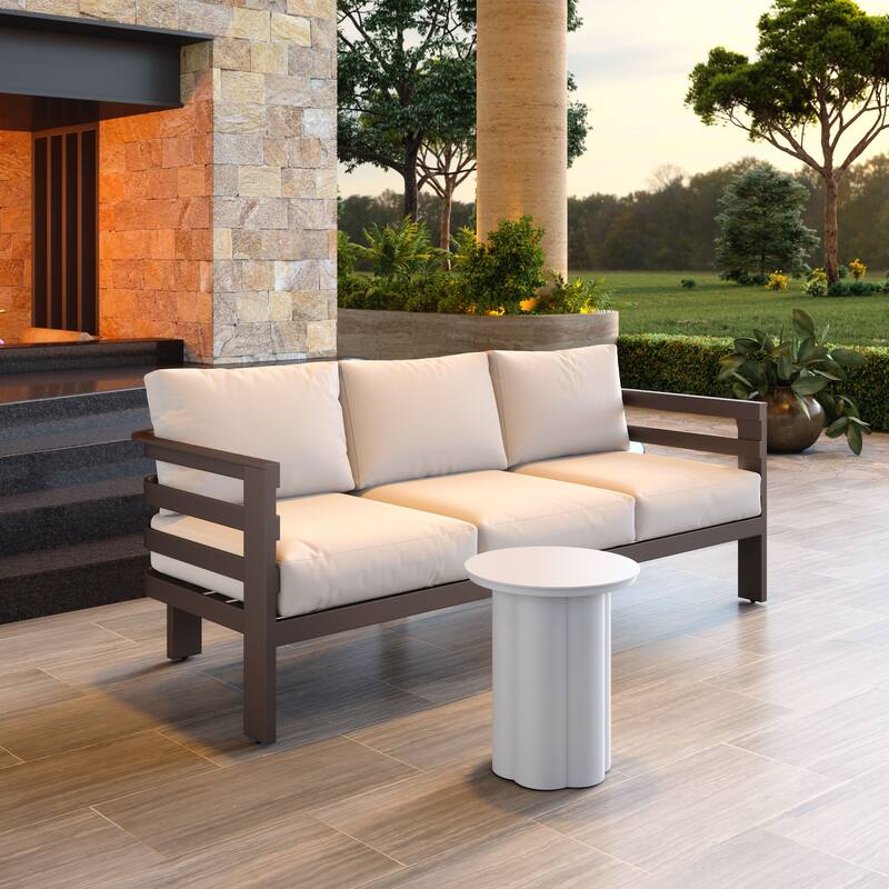 Bal Harbor Sofa White - White