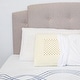 preview thumbnail 8 of 6, Kotter Home Natural Foam Latex Pillow - Set of 2 - White