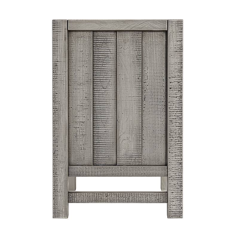Windsor 3-Piece Wood Bedroom Set with Slat Twin Bed and 2 Nightstands