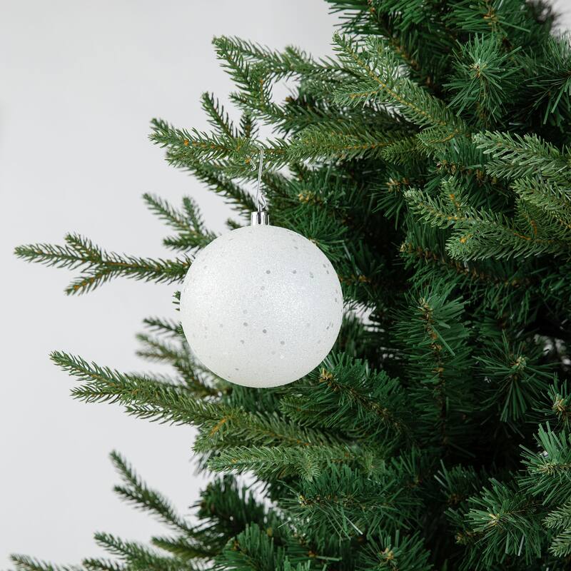 Glitzhome 160ct Christmas Deluxe 29-Finish Boxed Ball Shatterproof Ornaments