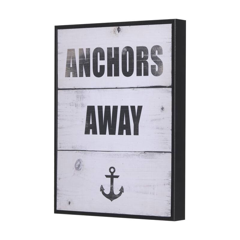 Anchors Away Framed Art Print