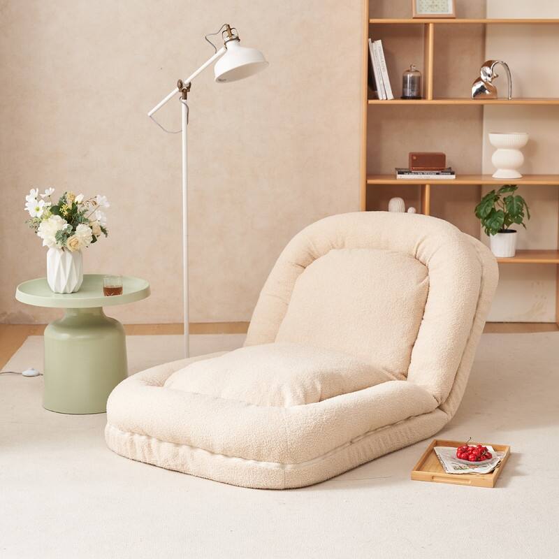 Triple Fold Down Sofa Bed - Beige