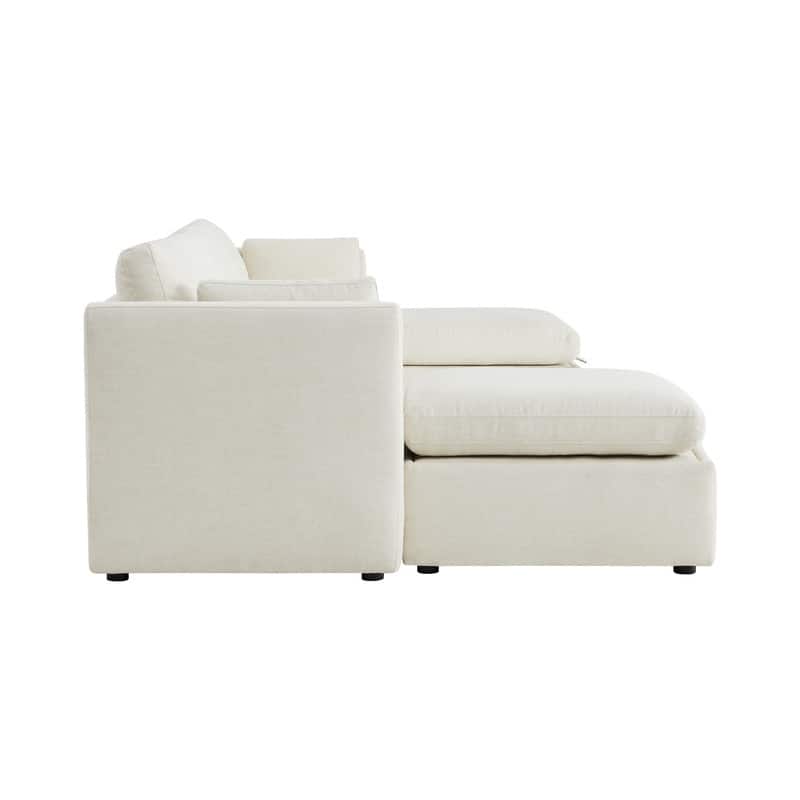 Mia Oversized Modular Sectional Fabric Sofa