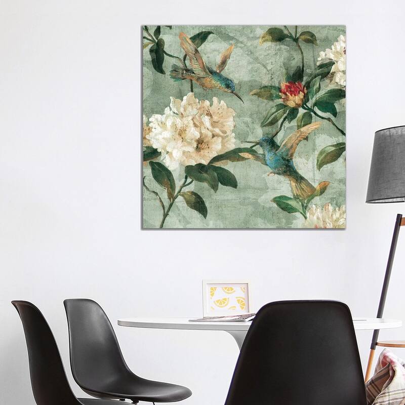 iCanvas "Birds Of A Feather I" by Renee Campbell Canvas Print - 37x37x1.5