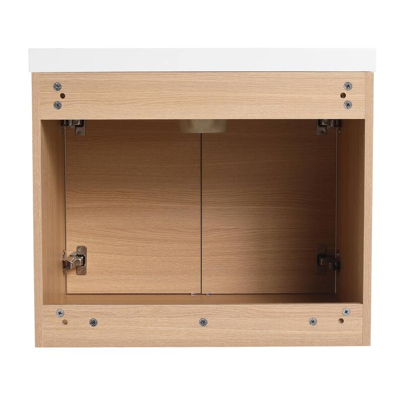 BNK 16"/20"/24"/30"/36" Single Sink Bathroom Vanity with Soft Close Door and Shelf