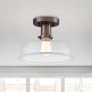 Carson 1 Light Semi Flushmount