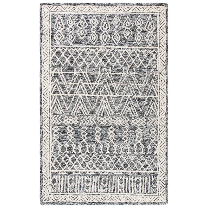 SAFAVIEH Handmade Abstract Jevhen Modern Wool Rug