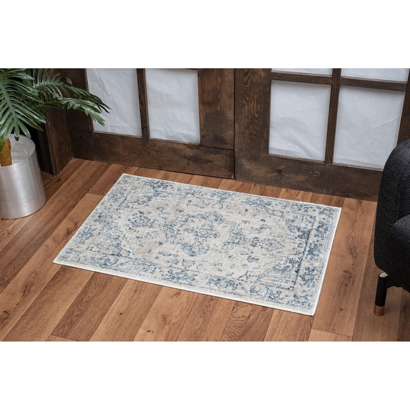 Noble GC_GEN7001 Ivory Area Rug