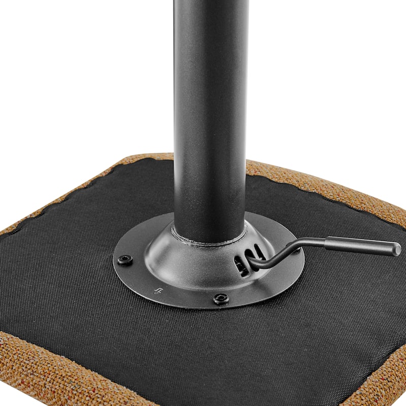 NPD Furniture Bruce Chenille Gaslift Bar Stool (Set of 2)