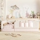 preview thumbnail 100 of 124, Twin/Full/Queen Teddy Fleece Floor Bed with Upholstered Safety Rails and Pocket