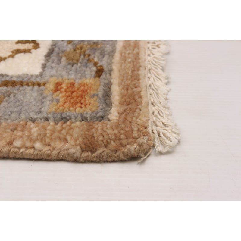 ECARPETGALLERY Hand-knotted Jules Serapi Brown Wool Rug - 8'10 x 12'0