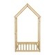 preview thumbnail 54 of 95, House-shaped Roof Headboard Floor Bed without slats