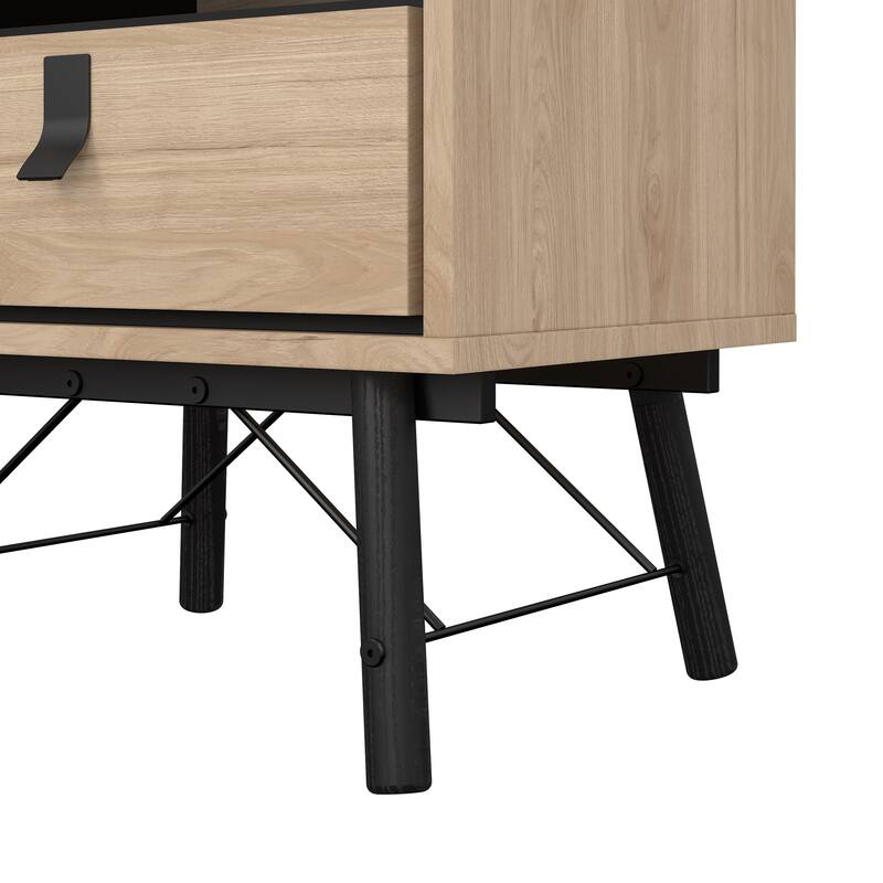 Carson Carrington Ry Nightstand with 1 Drawer and Open Shelf