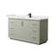 Option Light Green / White Quartz Top / Matte Black