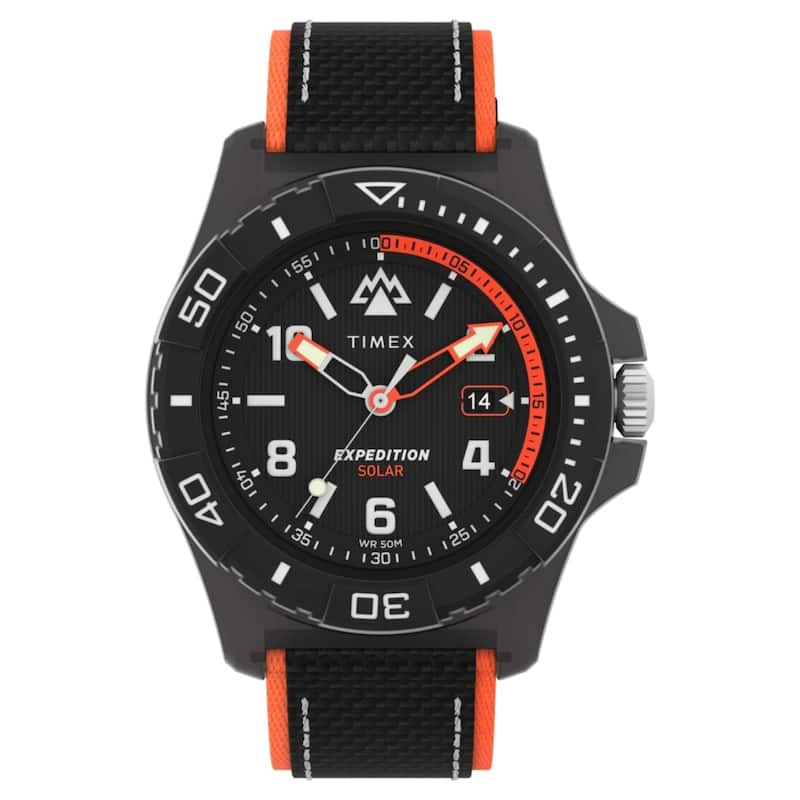 Timex Men's Expedition Black Dial Watch - TW2V66100 - One Size