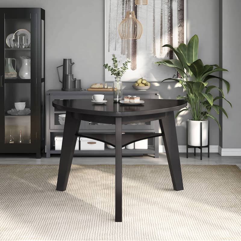 Furniture of America Hace Modern Black 53-inch Counter Height Dining Table