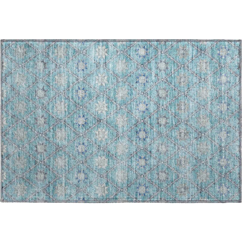 Premium Washable Super Soft Boho Trellis Mayfield Rug