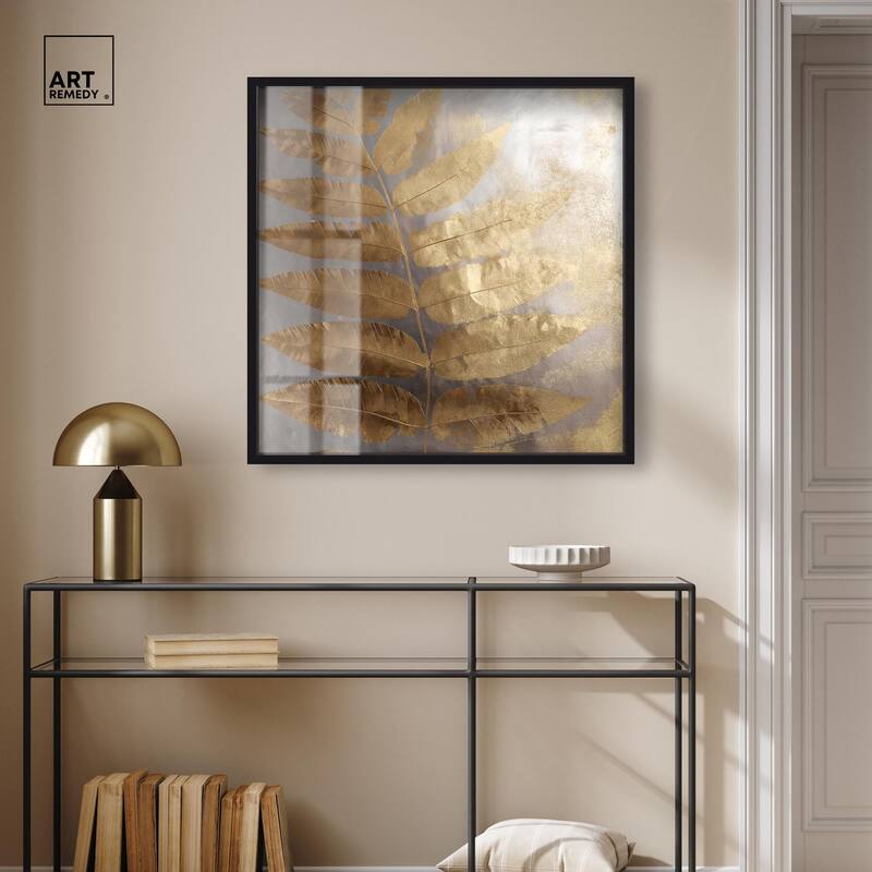 Golden Canopy (II) Shadowbox by Art Remedy