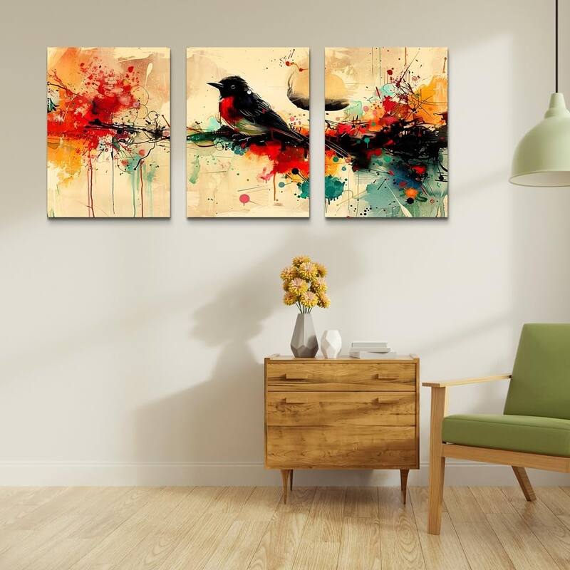 Bird Abstract Wall Paintings Animal Wall Pictures Artwork