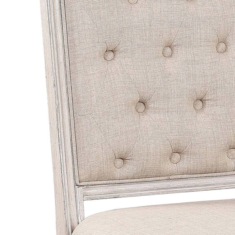 Champagne 20" Armless Side Chair (Set of 2)