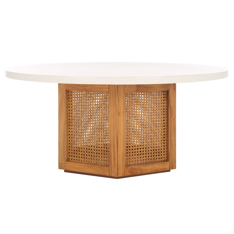 SAFAVIEH Home Danez Cane Coffee Table - 42Wx42Dx18H