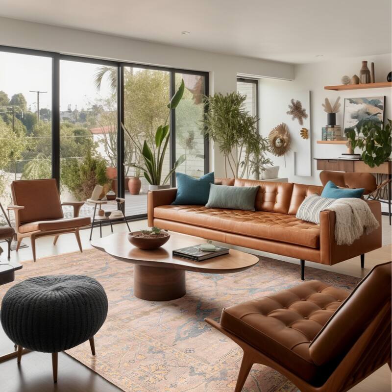 ECARPETGALLERY Hand-knotted Royal Oushak Taupe Wool Rug - 8'1 x 10'0