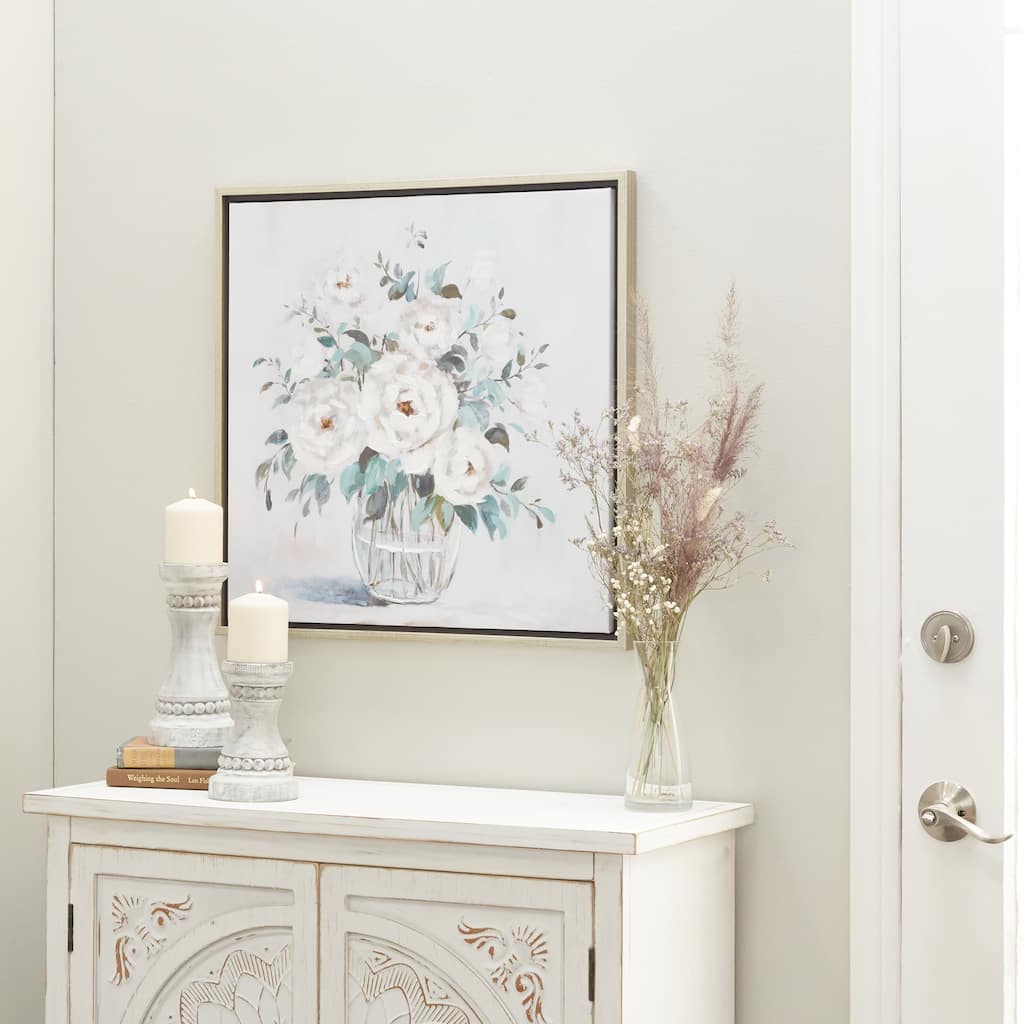 Multi Polystone French Country Framed Wall Art