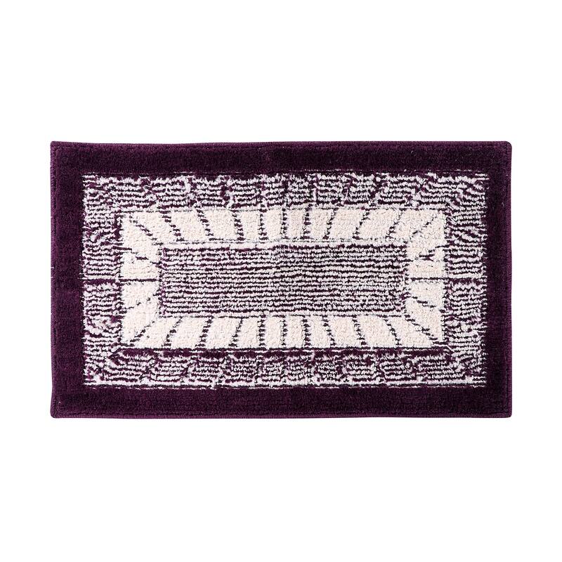 Better Trends Radiance Collection 100% Polypropylene Lightweight Stunning Elegant Machine Washable Kitchen Rug Mat