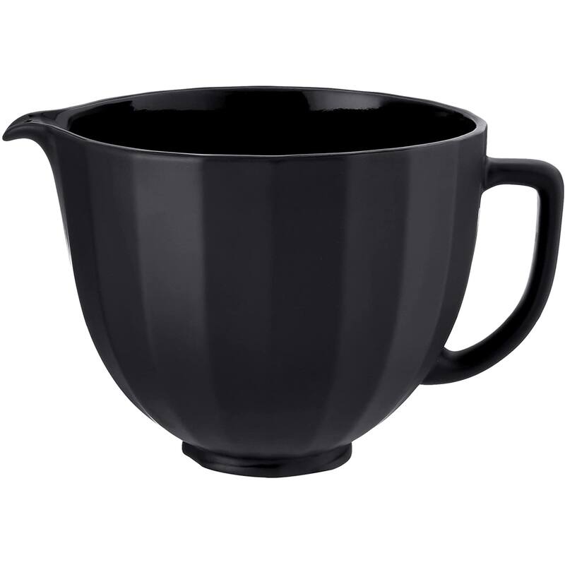 KitchenAid 5-Qt. Ceramic Bowl for Tilt-Head Stand Mixers, Black Shell
