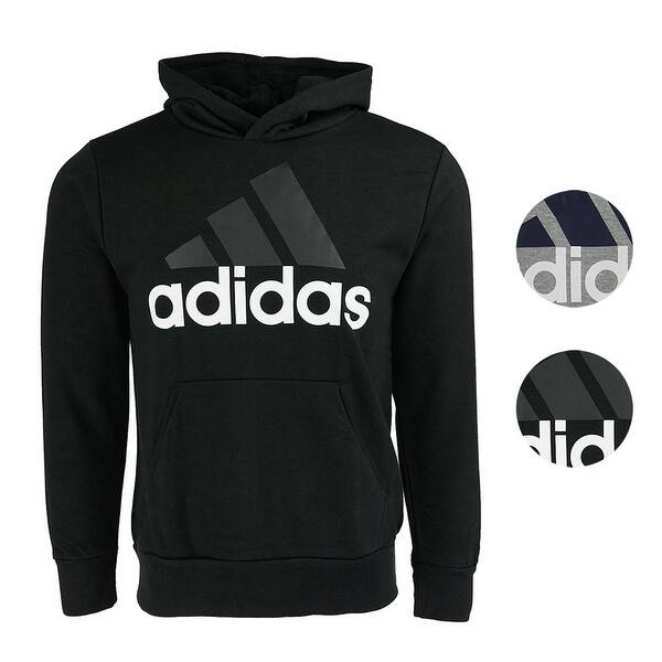 Shop Adidas Men S Essential Pullover Hoodie Overstock 23548078