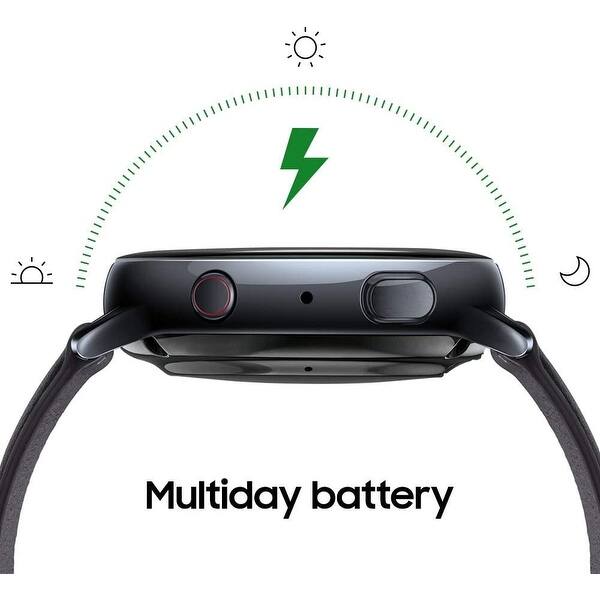Shop Refurbished 44mm Samsung Galaxy Watch Active 2 Cloud Silver Overstock 31487576