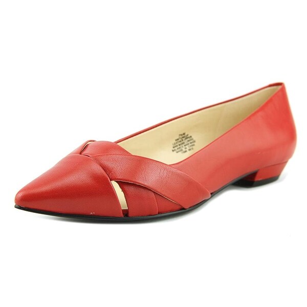 nine west red flats