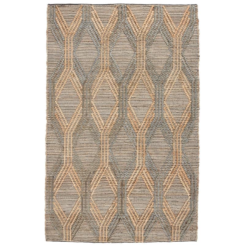 Manitou Accent Rug by Kosas Home - 5x8 - Natural/Mineral Blue