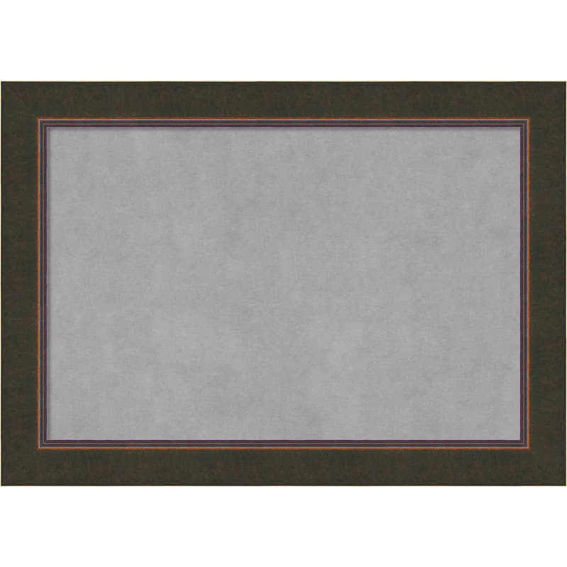 Amanti Art Milano Bronze Framed Magnetic Board
