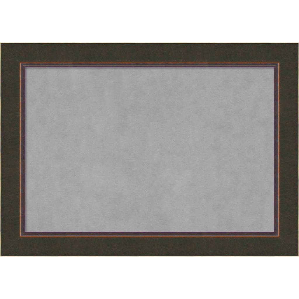Amanti Art Milano Bronze Framed Magnetic Board