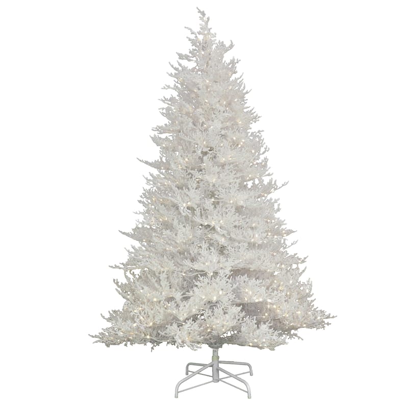 National Tree Company 7.5 ft. Pre-Lit Christmas by the Sea Coral Tree - 7.5ft
